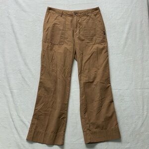 Silver Jeans Corduroy utility wide Leg Jeans flare lightweight Size 30 X 30